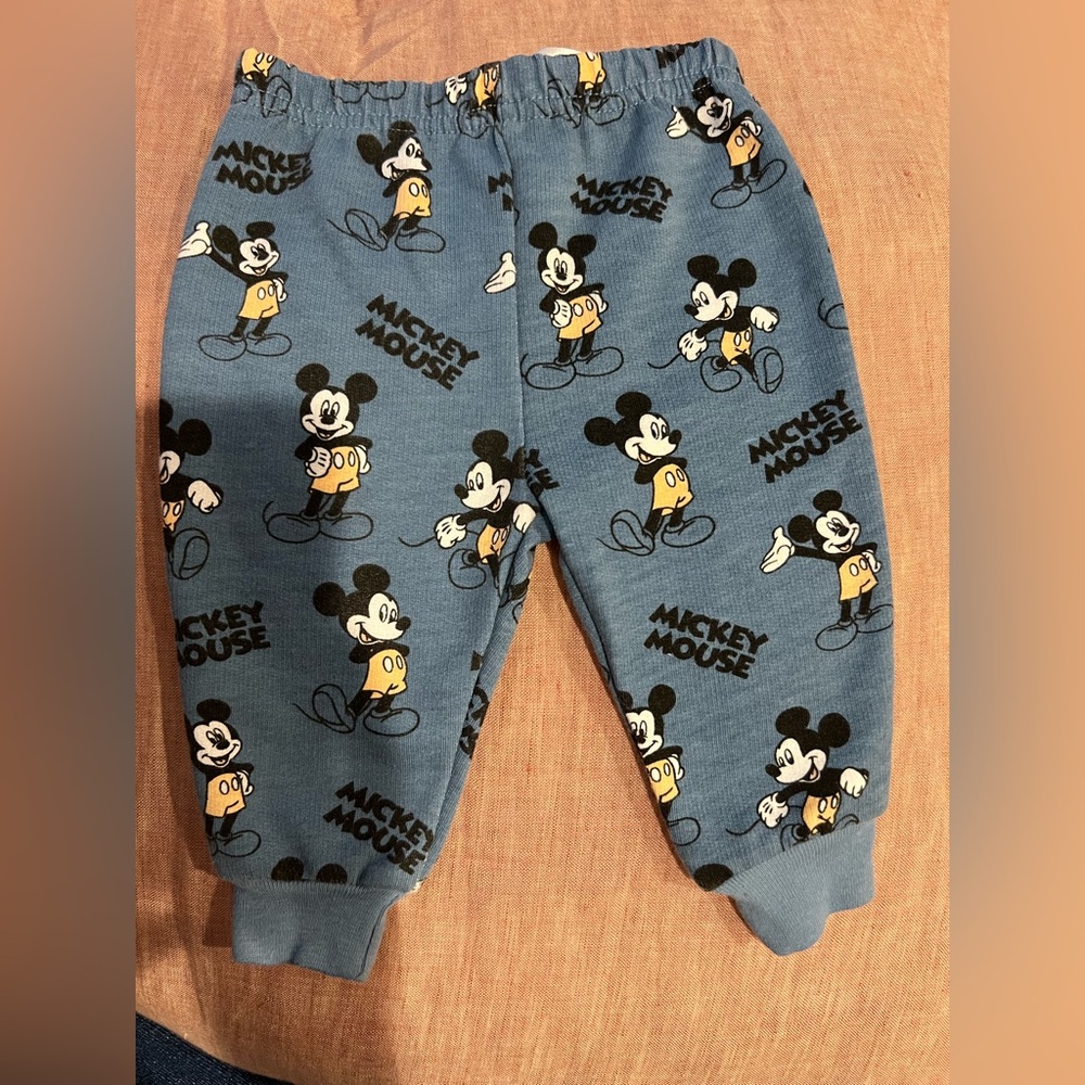 Mickey Mouse Blue Jogger Pants